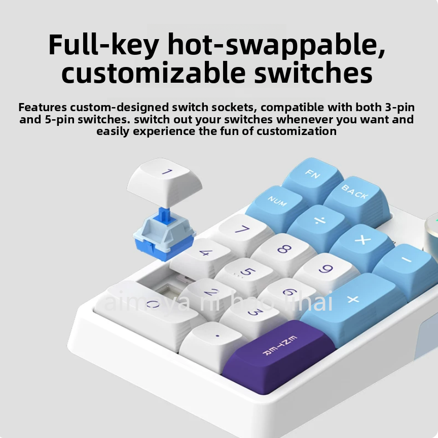 Gaming Keyboard Mechanical Wireless - Беспроводная механическая клавиатура Kzzi K20 Mini
