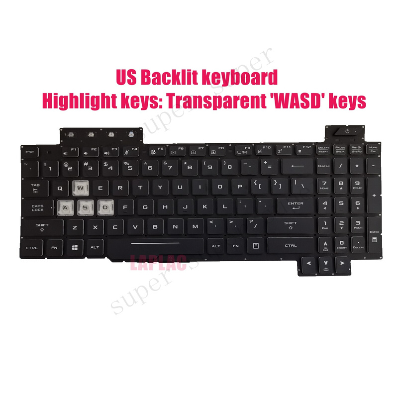 Gaming Keyboard Asus - Клавиатура SSS+ US с подсветкой для