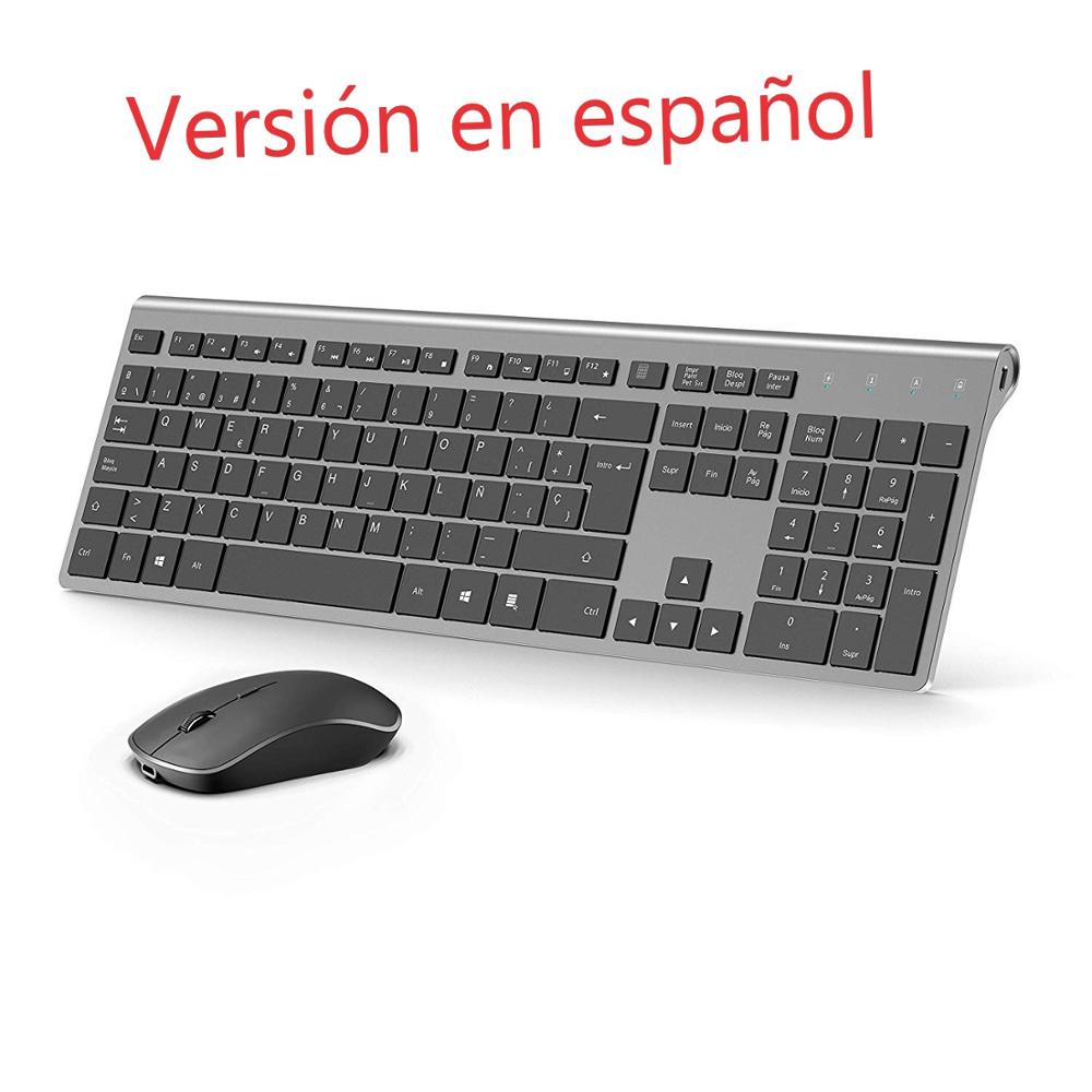 Gaming Keyboard And Mouse Combo - Беспроводная клавиатура и мышь с испанской