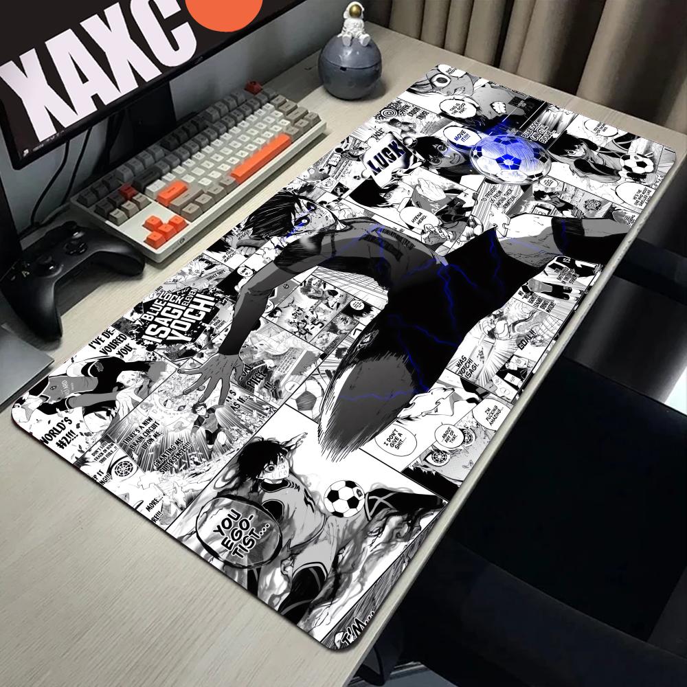 Gaming Keyboard Blue - Черно-белый коврик для мыши в стиле