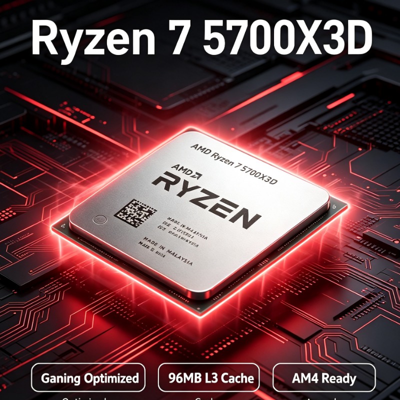 Amd Cpu Ryzen 7 - Процессор Ryzen 7 5700X3D Bulk для