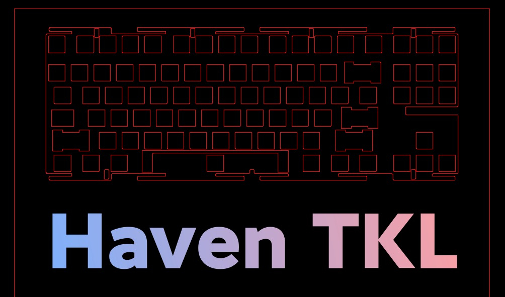 Stabilizer Screw In - Латунная пластина для клавиатуры Haven 87,