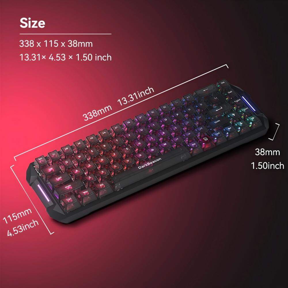 Механическая клавиатура DarkBe – обзор и цена Gaming Keyboard That Is Quiet