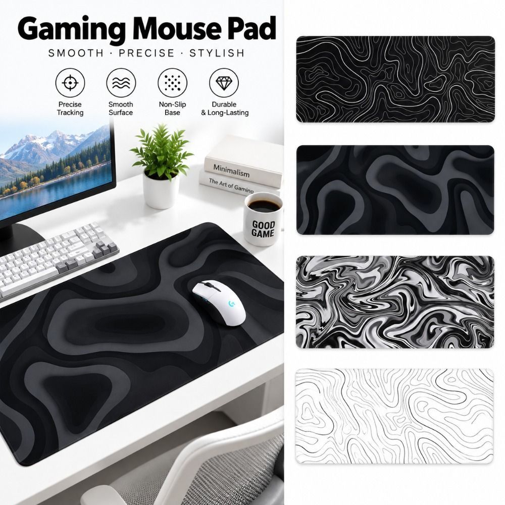 Большой игровой коврик для мыш – обзор и цена Gaming Keyboard Mouse