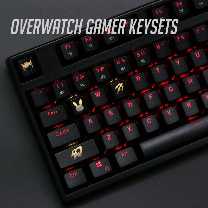 4 шт./компл. наборы ключей с п – обзор и цена Gaming Keyboard Brands
