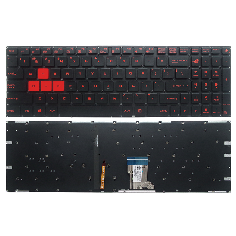 GZEELE английская американская – обзор и цена Gaming Keyboard Asus