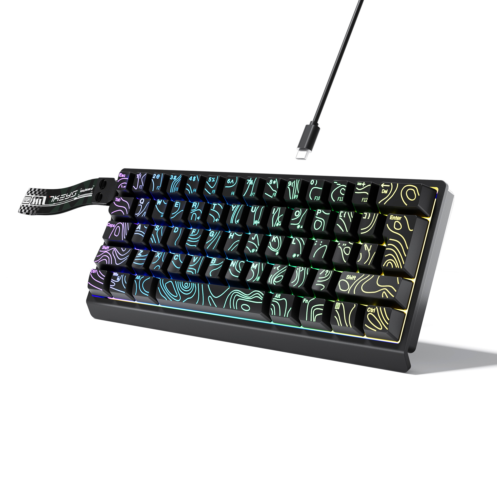 Компактная проводная клавиатур – обзор и цена Gaming Keyboard Half