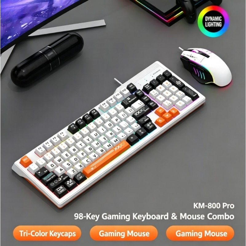 K8pro 3 в 1 игровой комплект:  – обзор и цена Gaming Keyboard And Mouse Combo