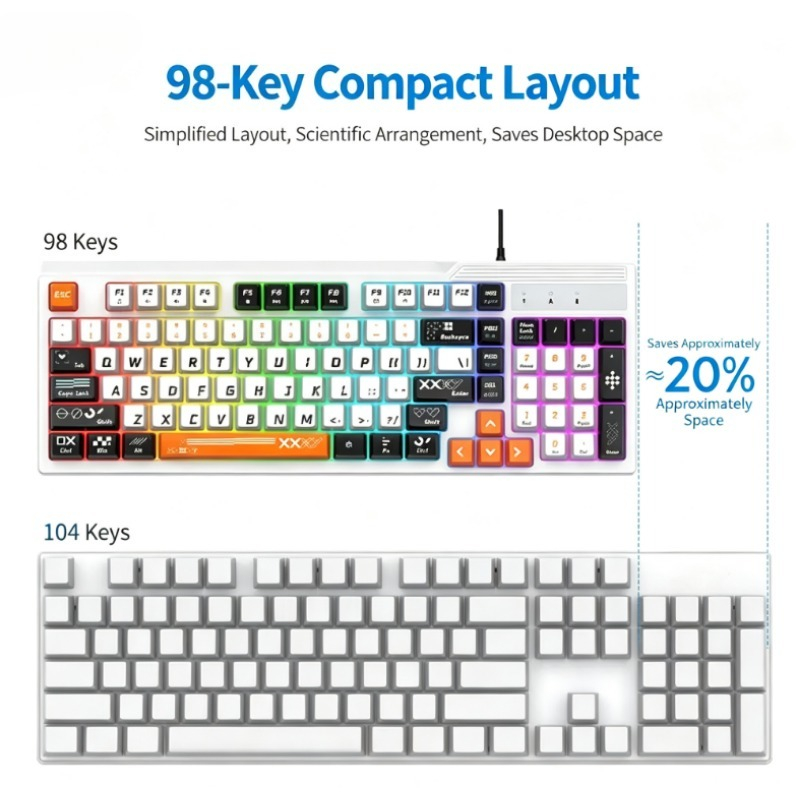 K8pro 3 в 1 игровой комплект:  – обзор и цена Gaming Keyboard And Mouse Combo