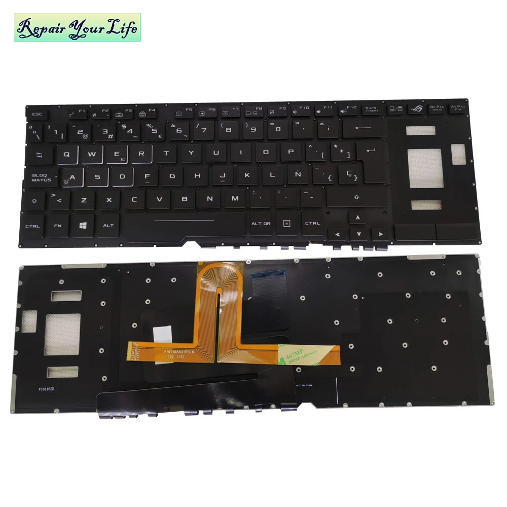 Испанская латинская клавиатура – обзор и цена Gaming Keyboard Asus