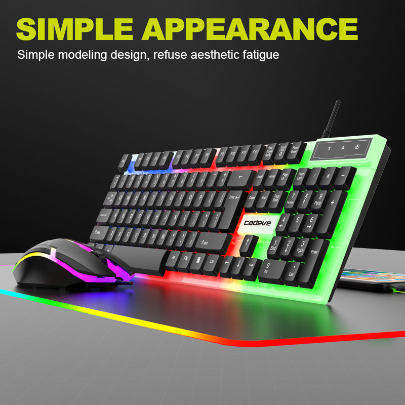 Игровой комплект клавиатура-мы – обзор и цена Gaming Keyboard And Mouse Combo