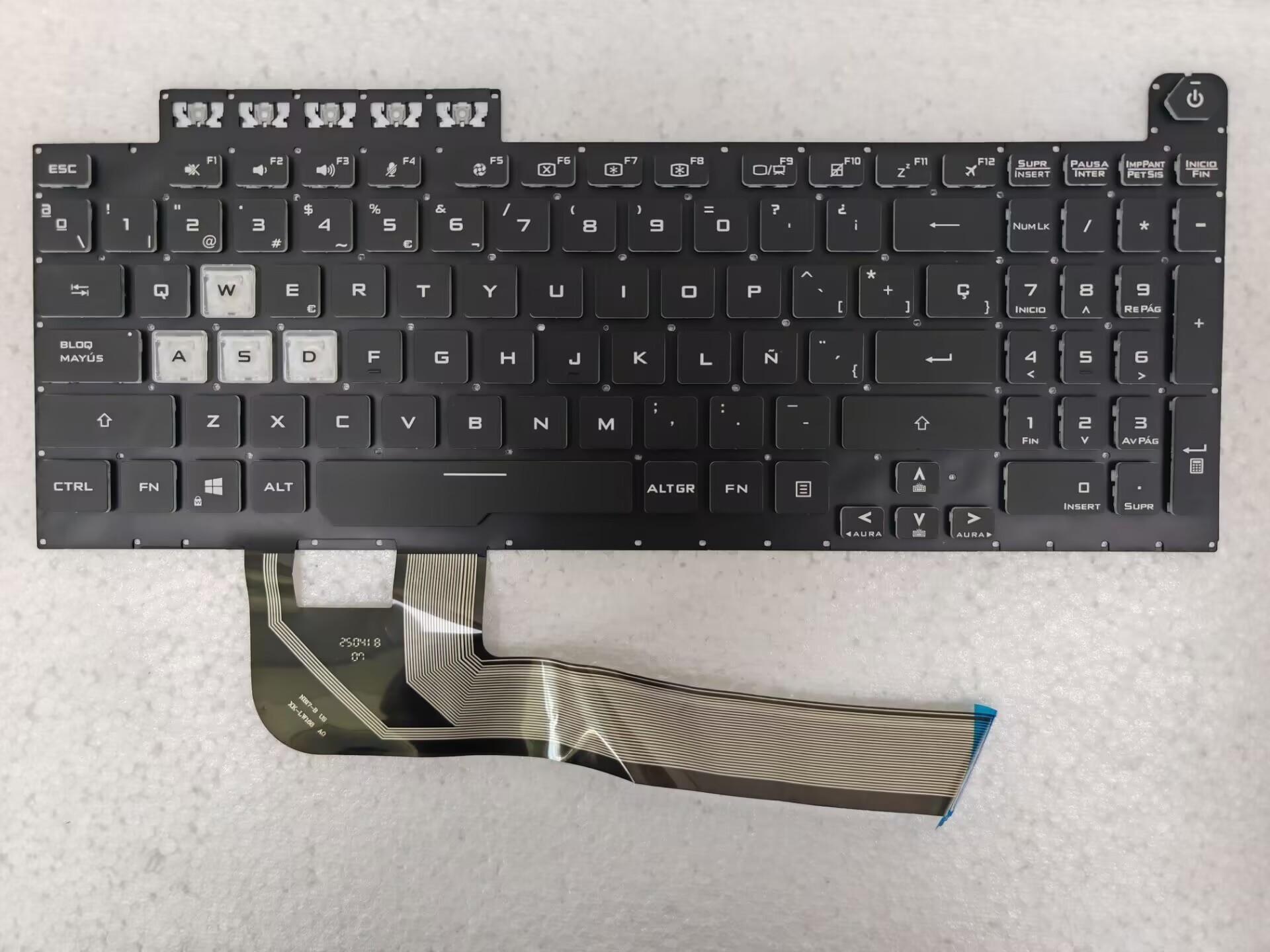Новая испанская RGB-подсветка  – обзор и цена Gaming Keyboard Asus