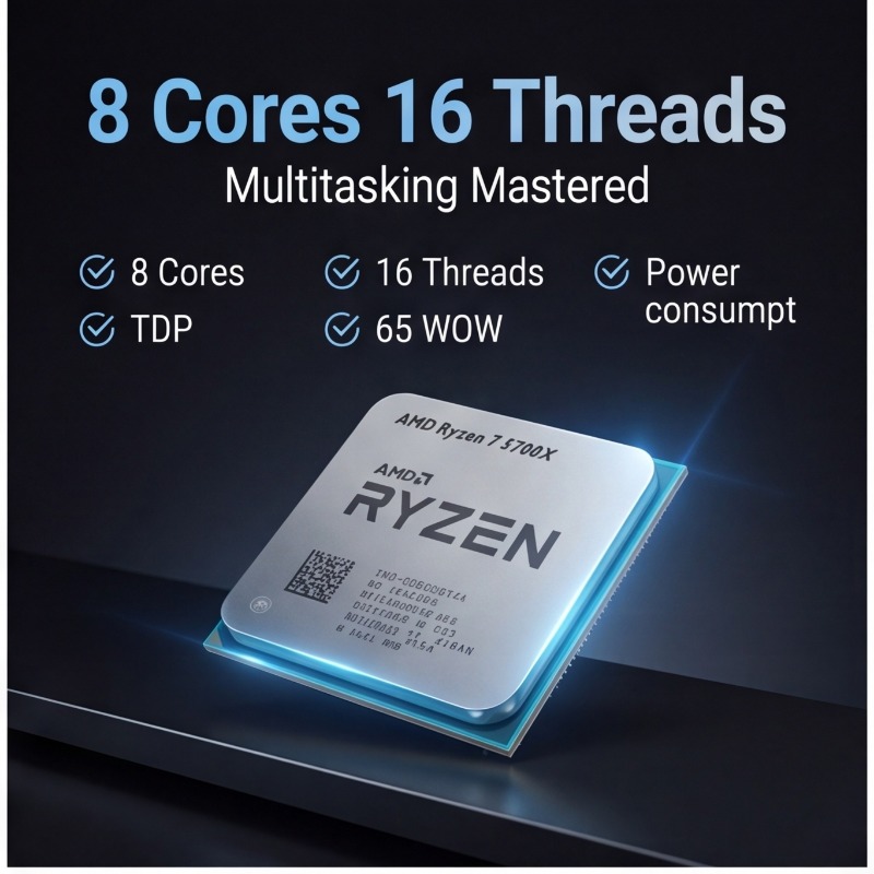 Процессор AMD Ryzen 7 5700X, 6 – обзор и цена Amd Cpu Ryzen 7