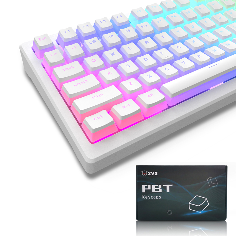 129 белых кейкапов Pudding, пр – обзор и цена Gaming Keyboard Brands