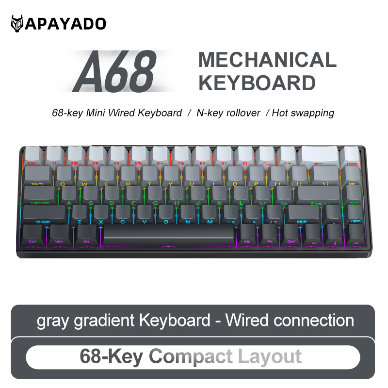 Проводная механическая клавиат – обзор и цена Keyboard Gaming Blue Switch