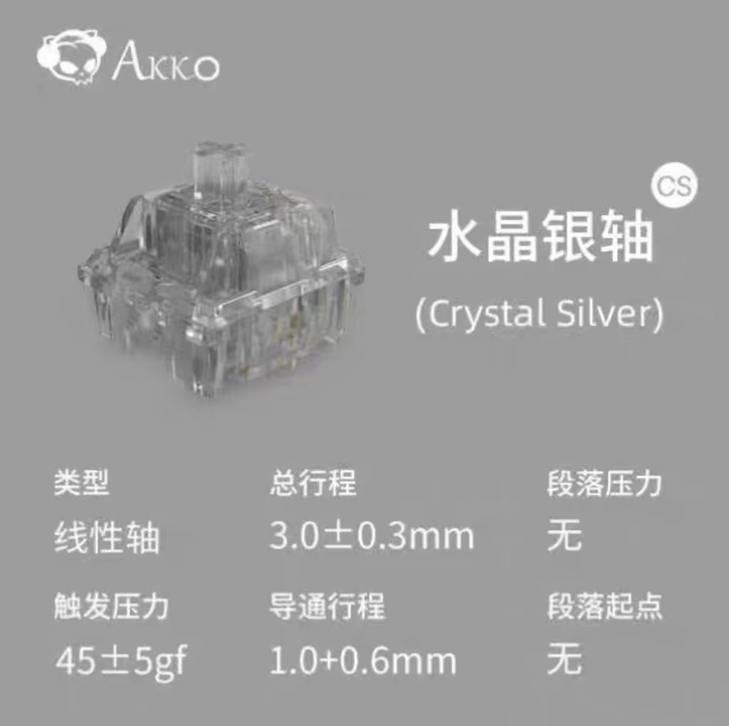 Переключатель Akko Crystal V3, – обзор и цена Keyboard Gaming Blue Switch